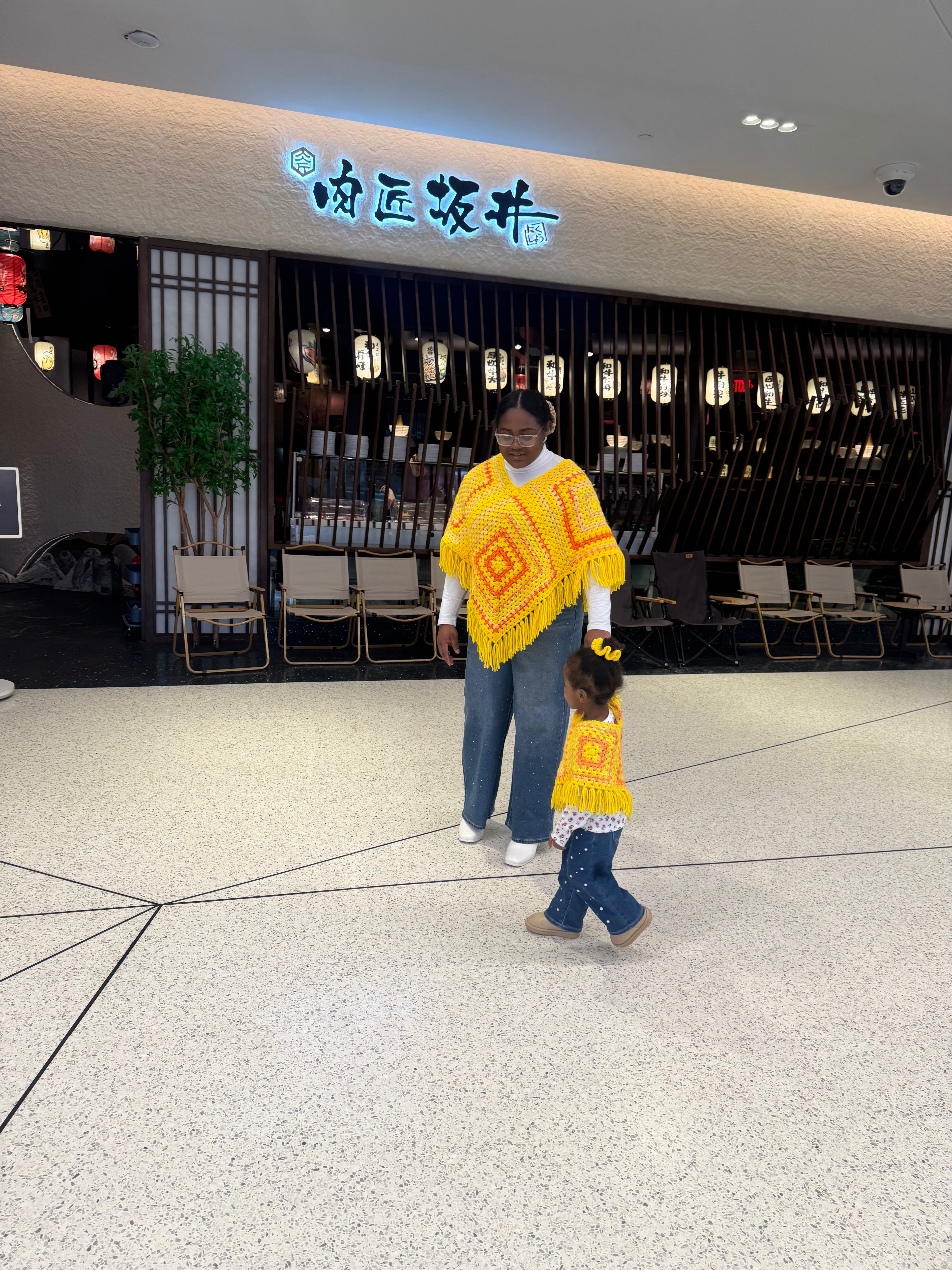 Mommy and Me Poncho